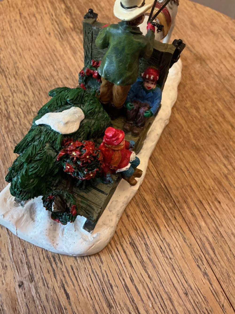 Home Accents Holiday Cantebury Lane Horse-Drawn Sleigh Village Collection - Picture 8 of 10